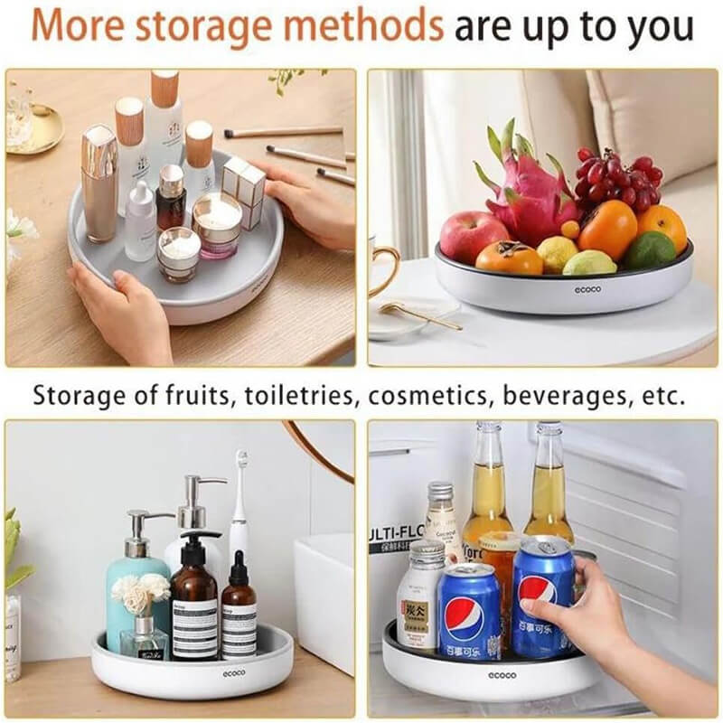 Mobie Multifunctional 360° Rotating Organizer Turntable 30cm E2022