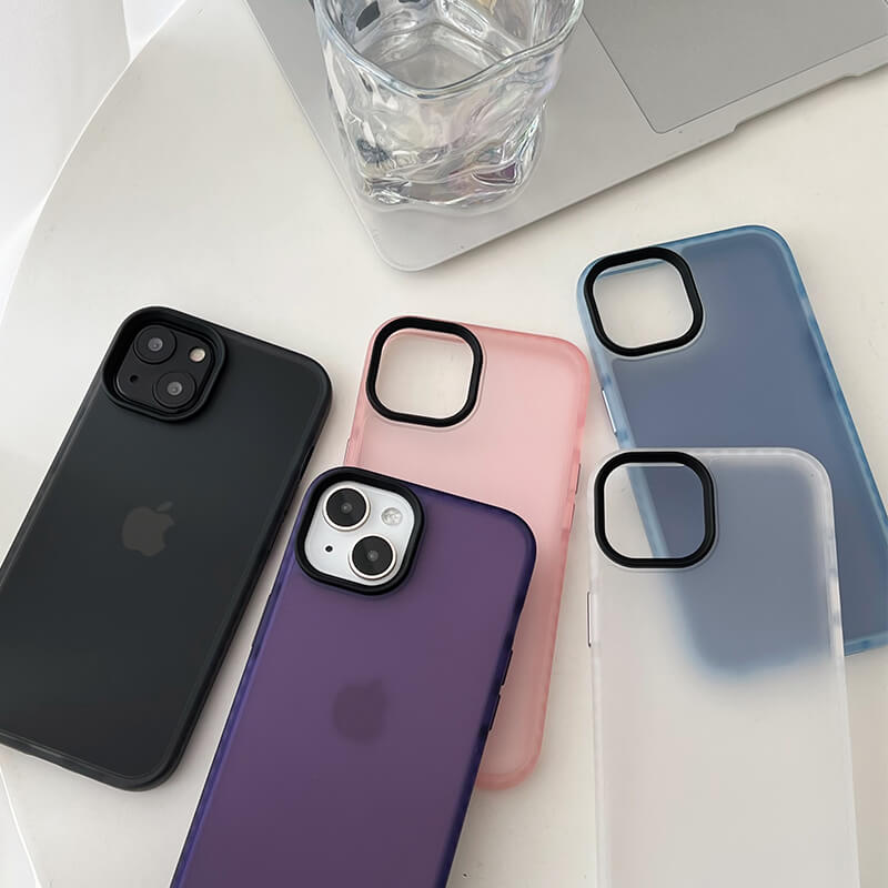 iPhone 15Pro Max Dunjia Series Matte Translucent Phone Case
