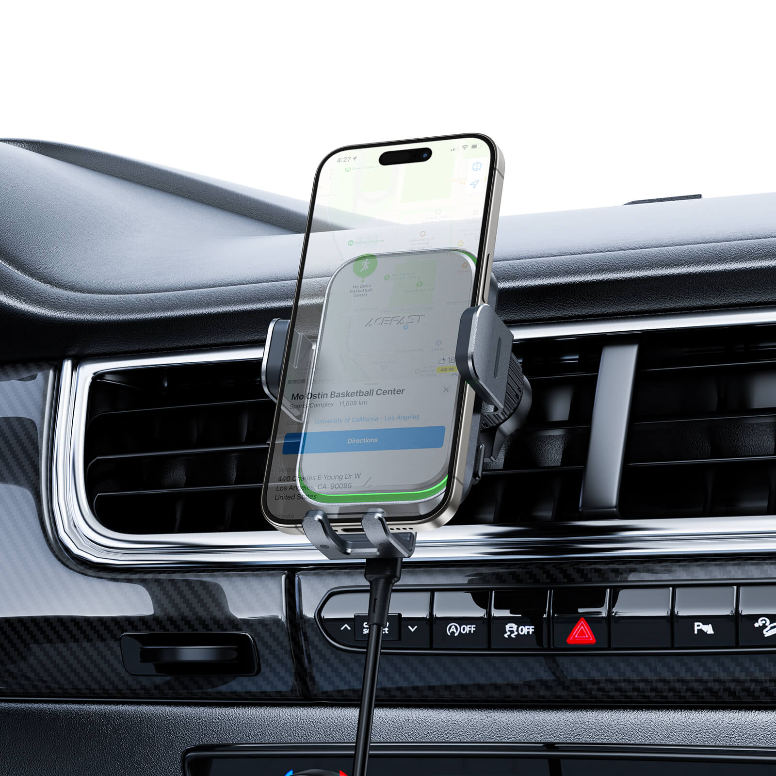 Acefast Wireless Car Fast Charging Holder D17