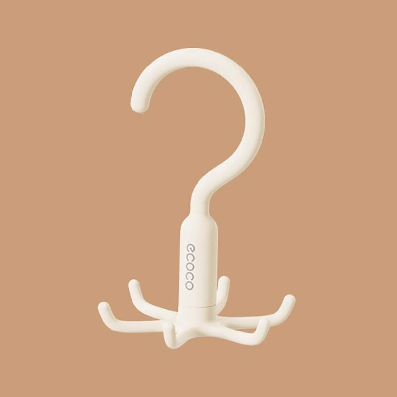 Mobie 2 Pack Rotatable 6 Claw Hooks Maximize Your Closet Space E24242