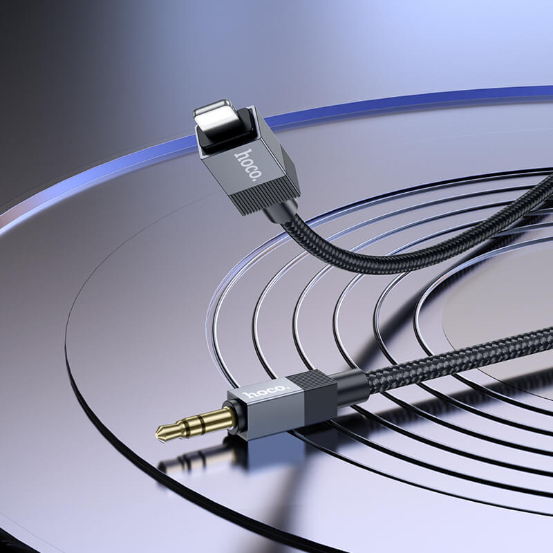 hoco Lightning to 3.5mm Audio Nylon Braided Cable 1m UPA32A