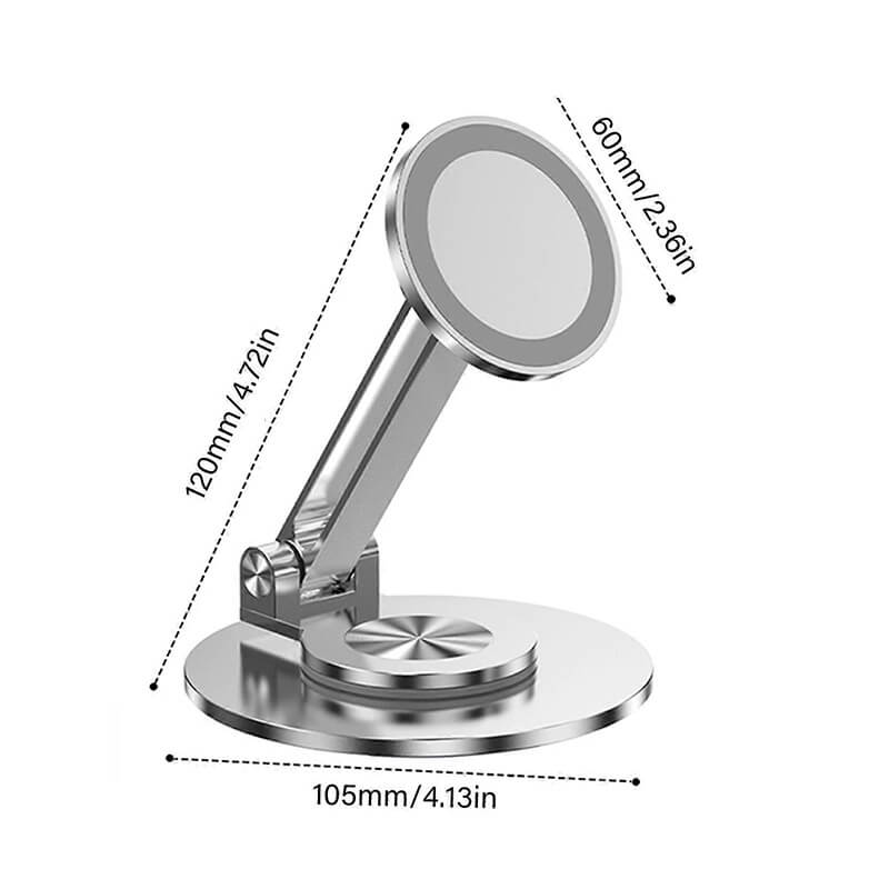 SAIJI 360° Rotation Foldable Magnetic Desk Phone Stand CX-1