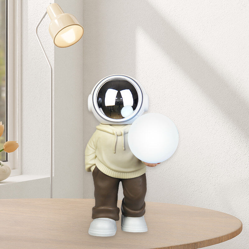 Mobie Compact Multifunctional Astronaut Ornament Bluetooth Speaker Night Light YM-121