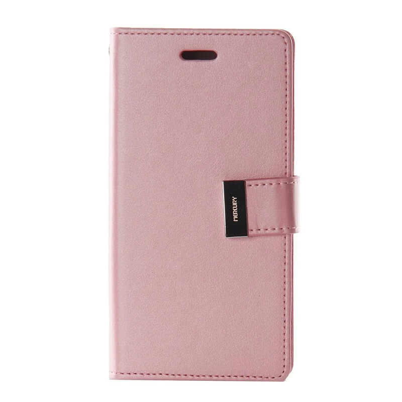 iPhone 12/12Pro Mercury Goospery Leather Rich Diary Wallet Flip Case