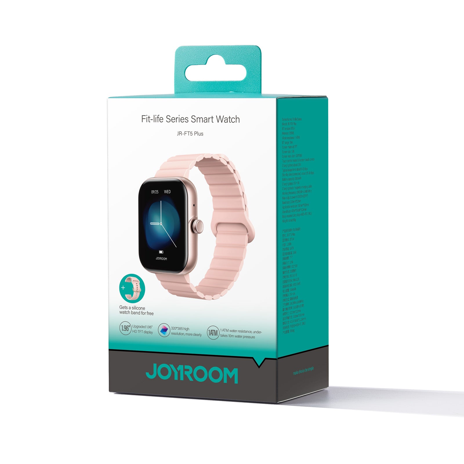 Joyroom HD TFT Screen 1ATM Waterproof Smart Watch JR-FT5 Plus