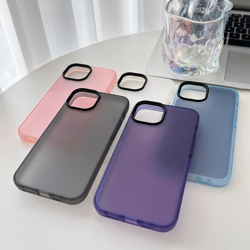 Suitable for iPhone 15 Series Dunjia Series Matte Translucent Phone Case