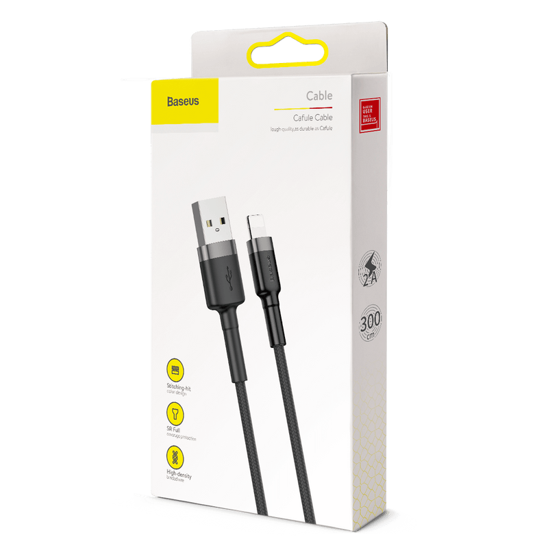 Baseus Cafule Cable USB to Lightning 2A 3m