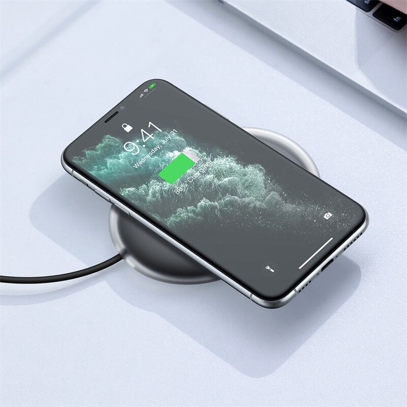 Baseus Translucent Jelly 15W Qi Wireless Fast Charger WXGD