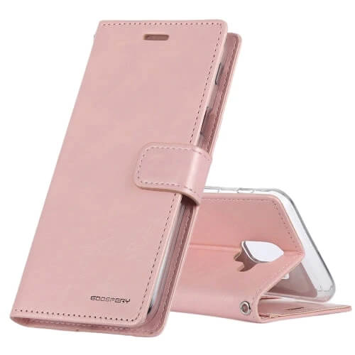 iPhone 7 Mercury Blue Moon Diary Shockproof Leather Wallet Case