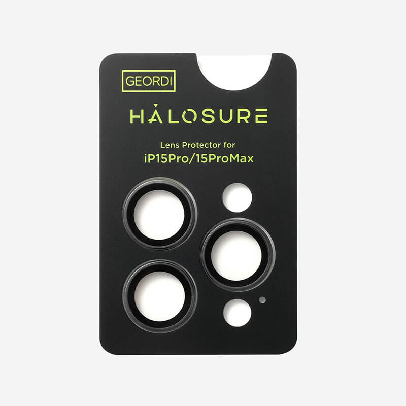 Suitable for iPhone Series Halosure Multicolor Tempered Glass Individual Camera Lens Protector