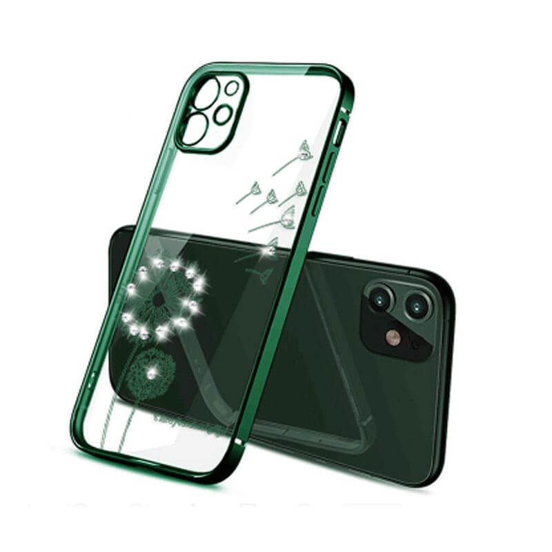 iPhone 7P/8P Goddess Glamour Dandelion Electroplating TPU Phone Case