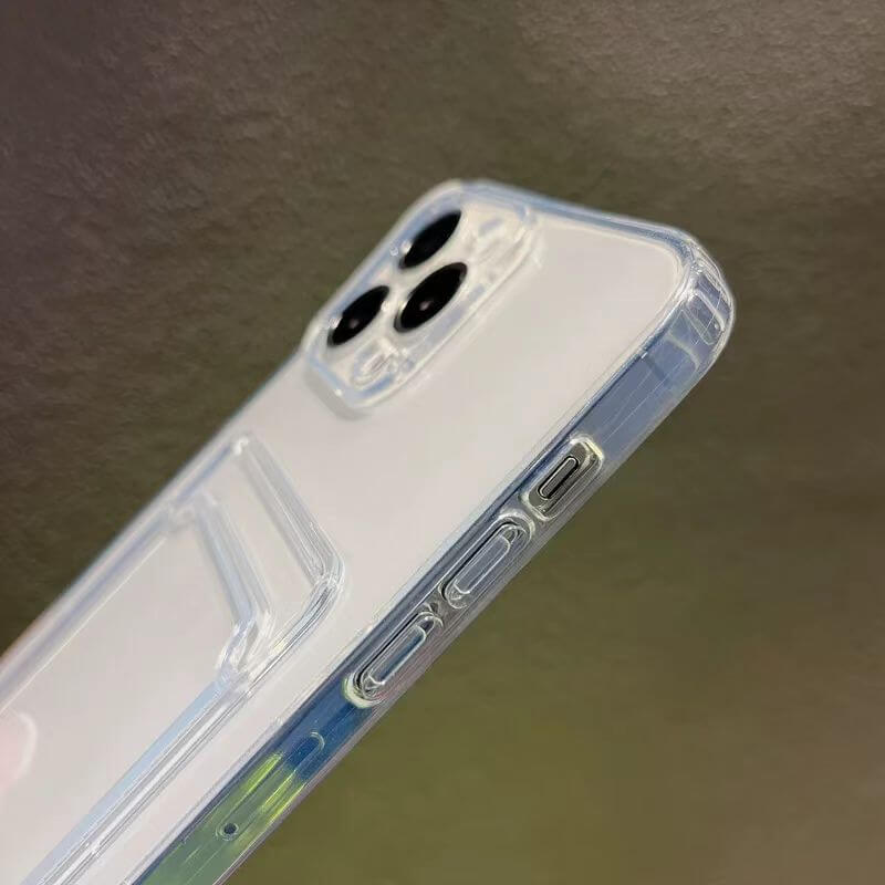 Samsung Galaxy A11 2020 TPU Clear Shockproof Case with Card Slot