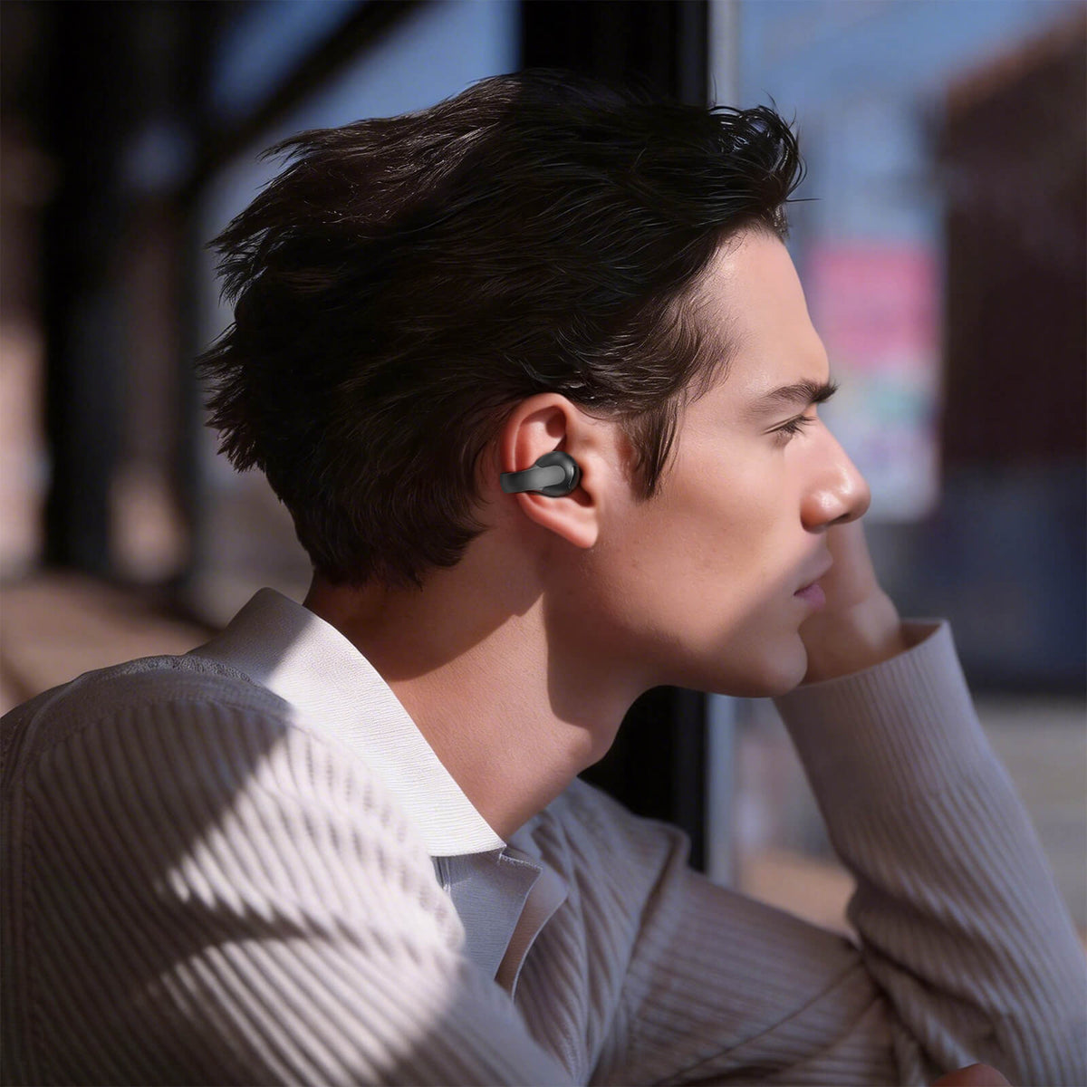Acefast 6H Playtime IPX4 Bluetooth 6.0 Open Ear Earbuds with App Control FA007