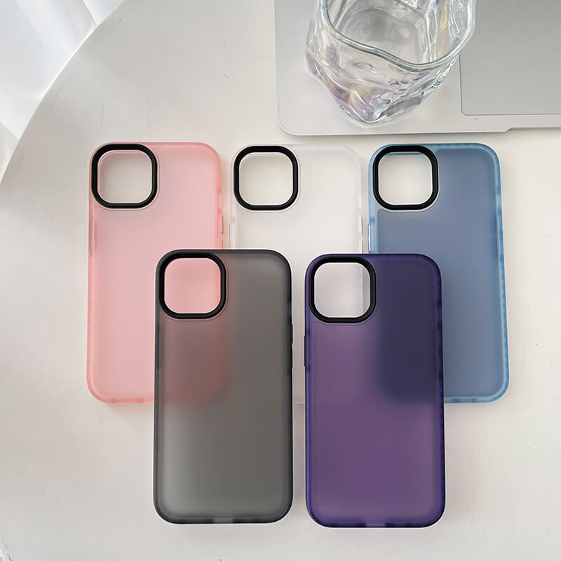 iPhone 15Pro Dunjia Series Matte Translucent Phone Case