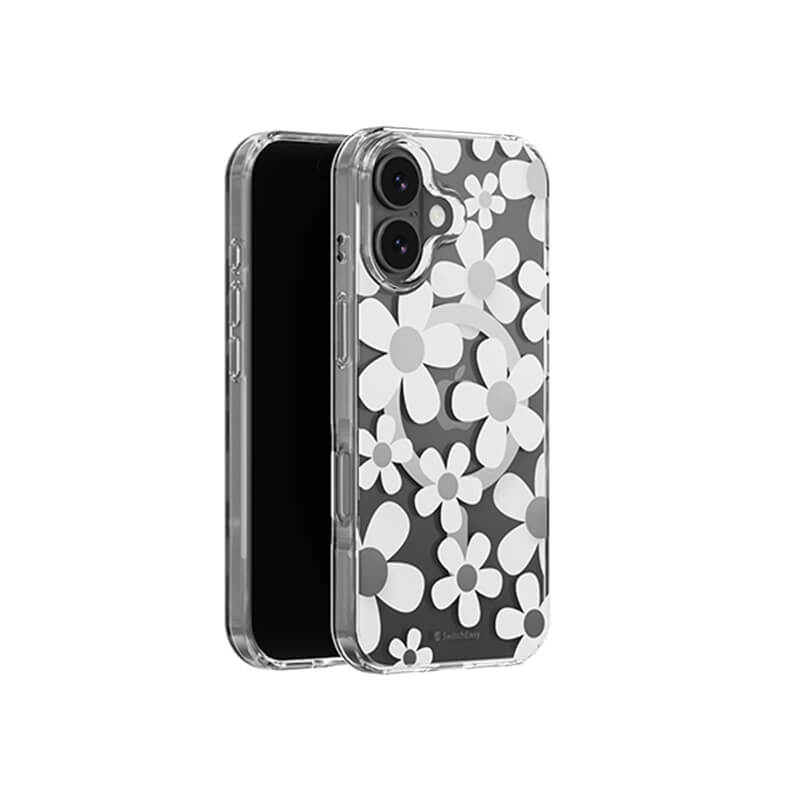 iPhone 17 Fleur 3D Patterned Series Shockproof MagSafe Phone Case