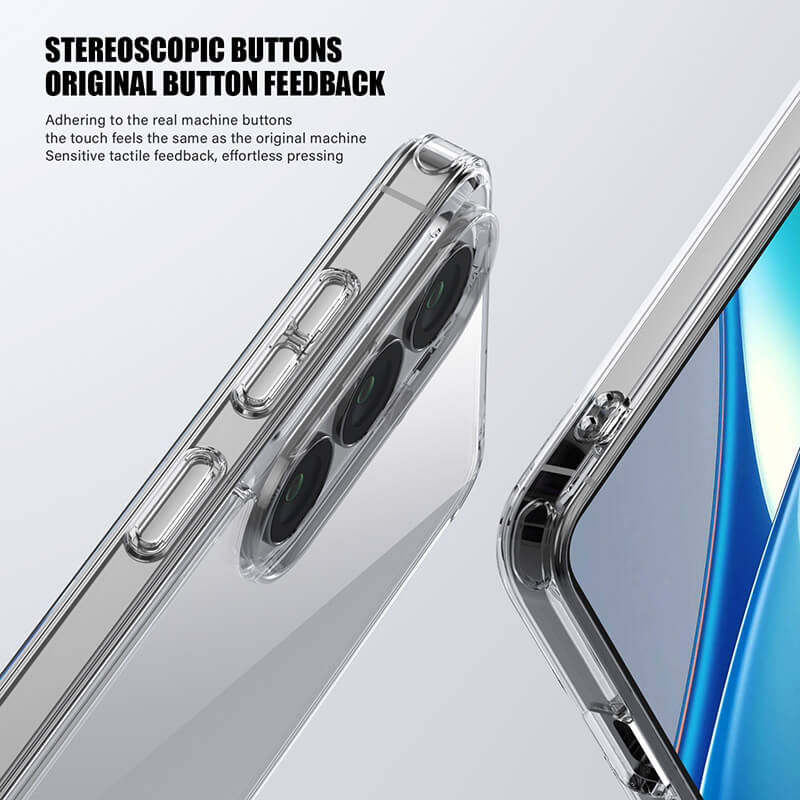 Samsung Galaxy S26 Plus 2026 Aurora Series Crystal Transparent Phone Case