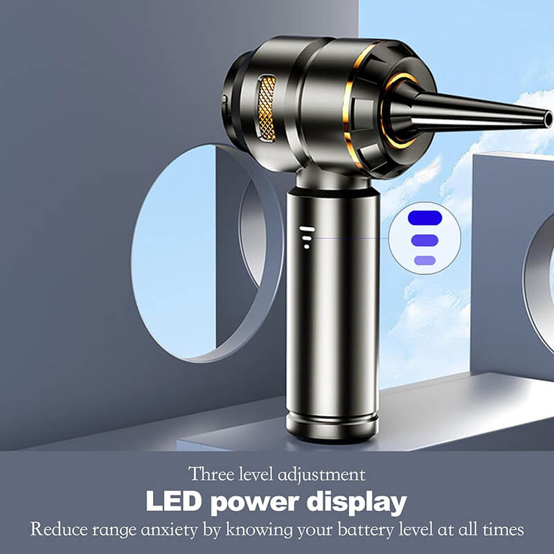 Mobie 5 in 1 16000Pa Suction Car Handheld Wireless Vacuum Cleaner ST-6693A PLUS