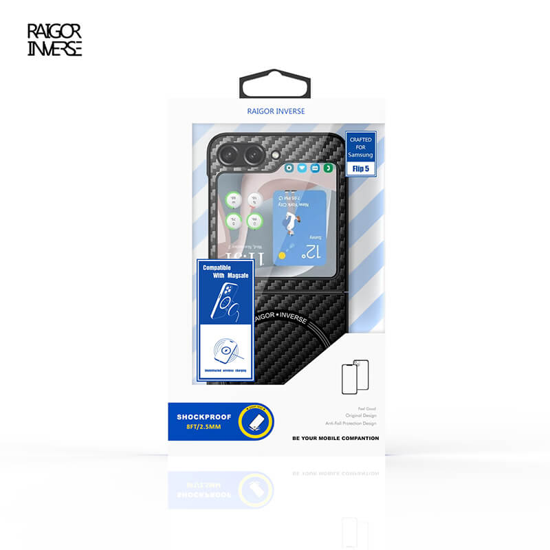 Samsung Galaxy Z Flip 5 Raigor Scott Plus Series Shockproof Magnetic Phone Case