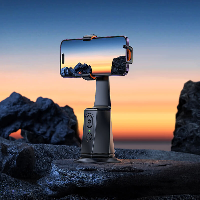 hoco Auto Face Tracking Phone Tripod 360° Rotation No Apps Needed K26