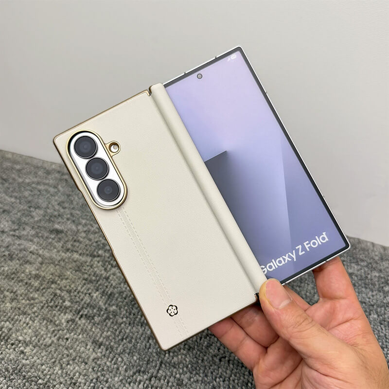 Platinum Elegance Series Phone Case Compatible with Samsung Z Fold 8 Ultra