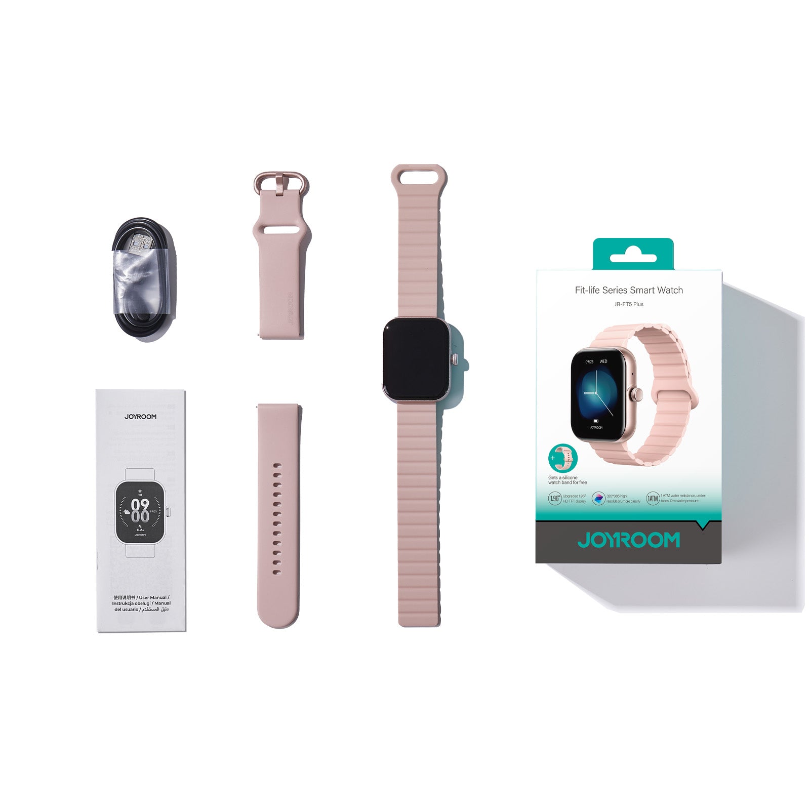 Joyroom HD TFT Screen 1ATM Waterproof Smart Watch JR-FT5 Plus