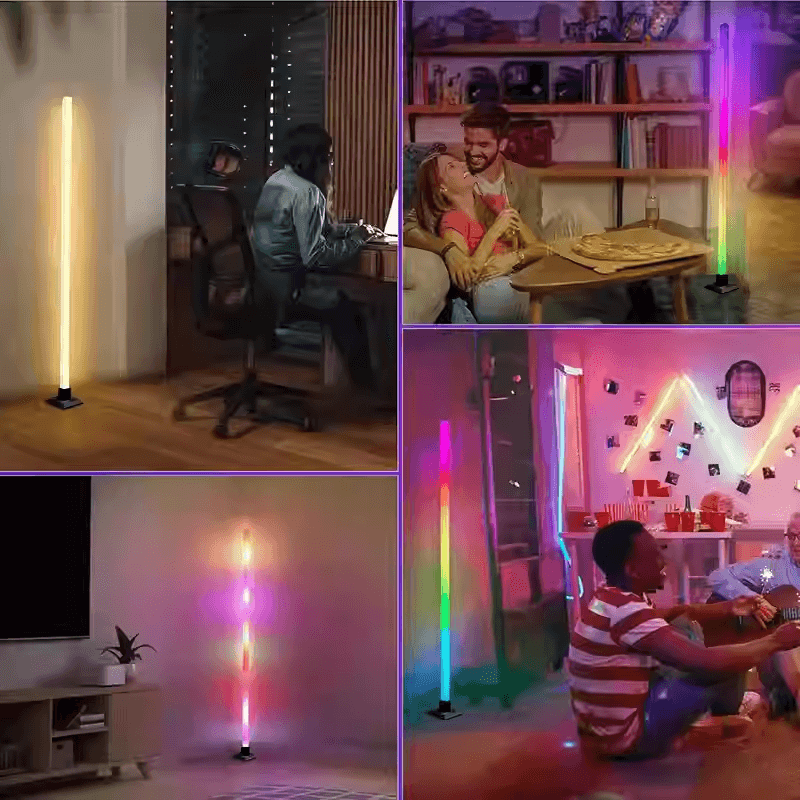 Mobie Standing RGB Floor Lamp with Remote Control