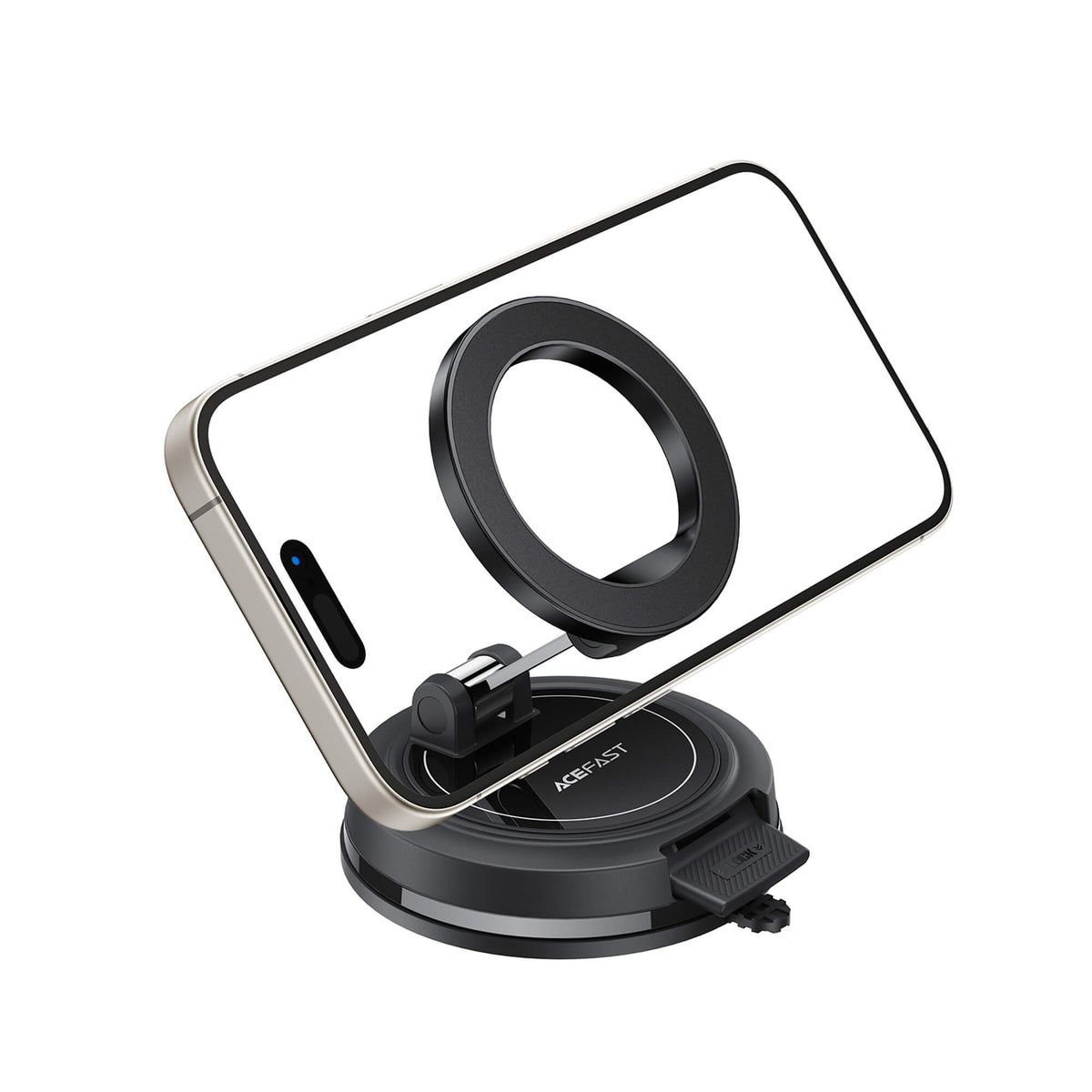 Acefast Adhensive Suction Cup Magnetic 360 Rotation Car Phone Holder D70
