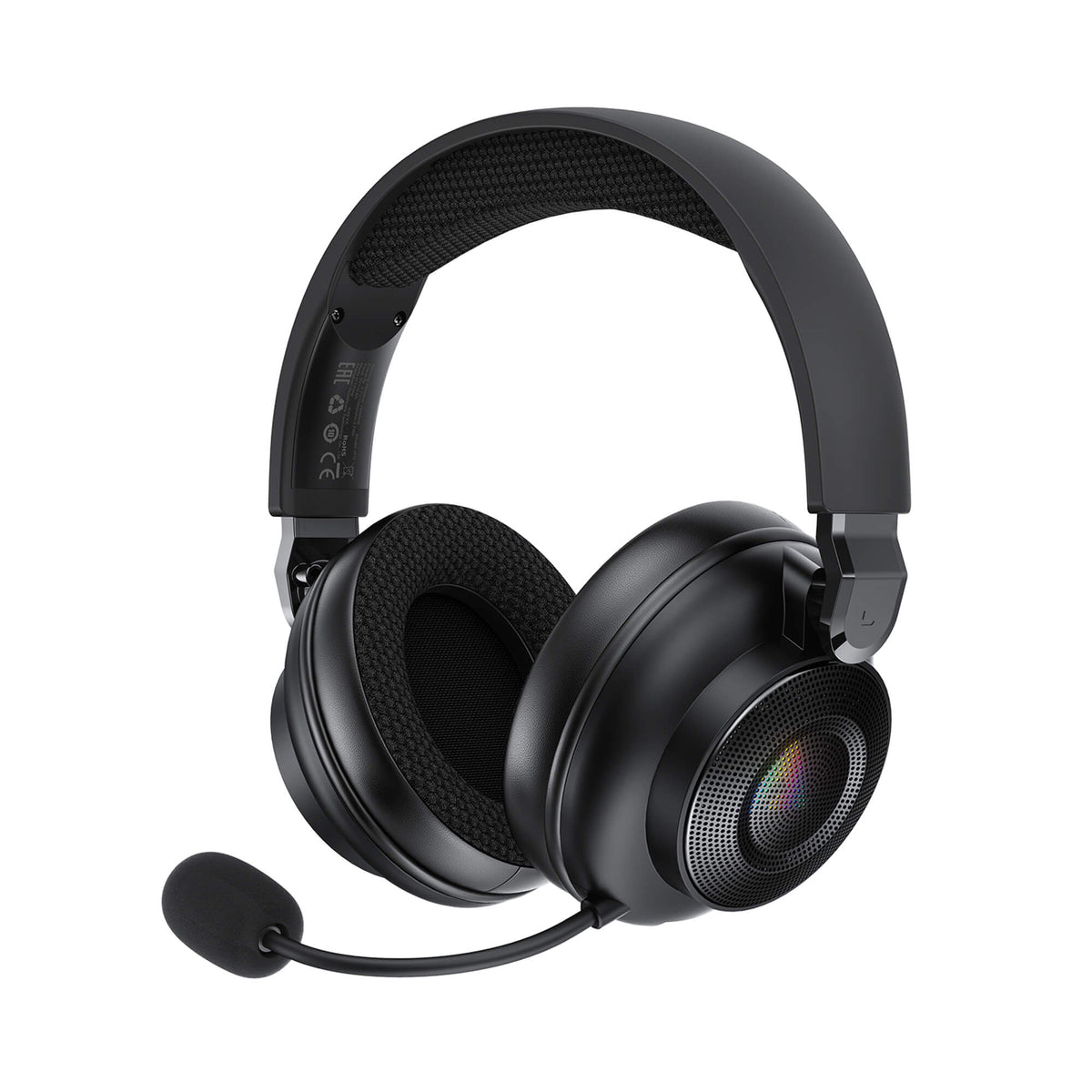 Acefast Bluetooth 6.0 1000mAh 80H Battery Low Latency RGB IPX4 Gaming Headset H15