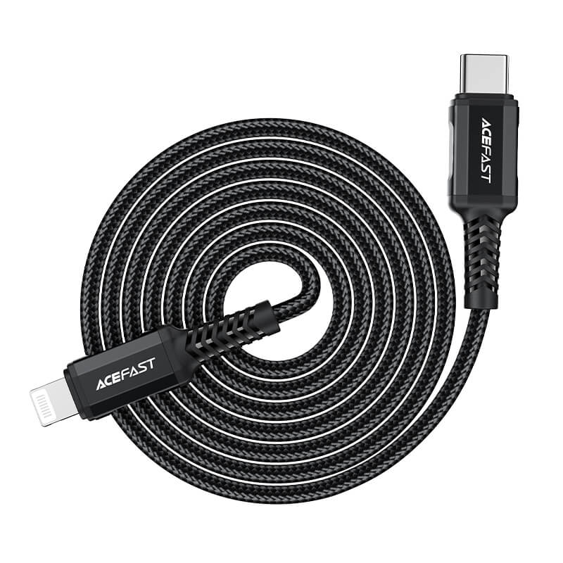 Acefast Type-C to Lightning Fast Braid Charging Cable PD 30W 1.8m