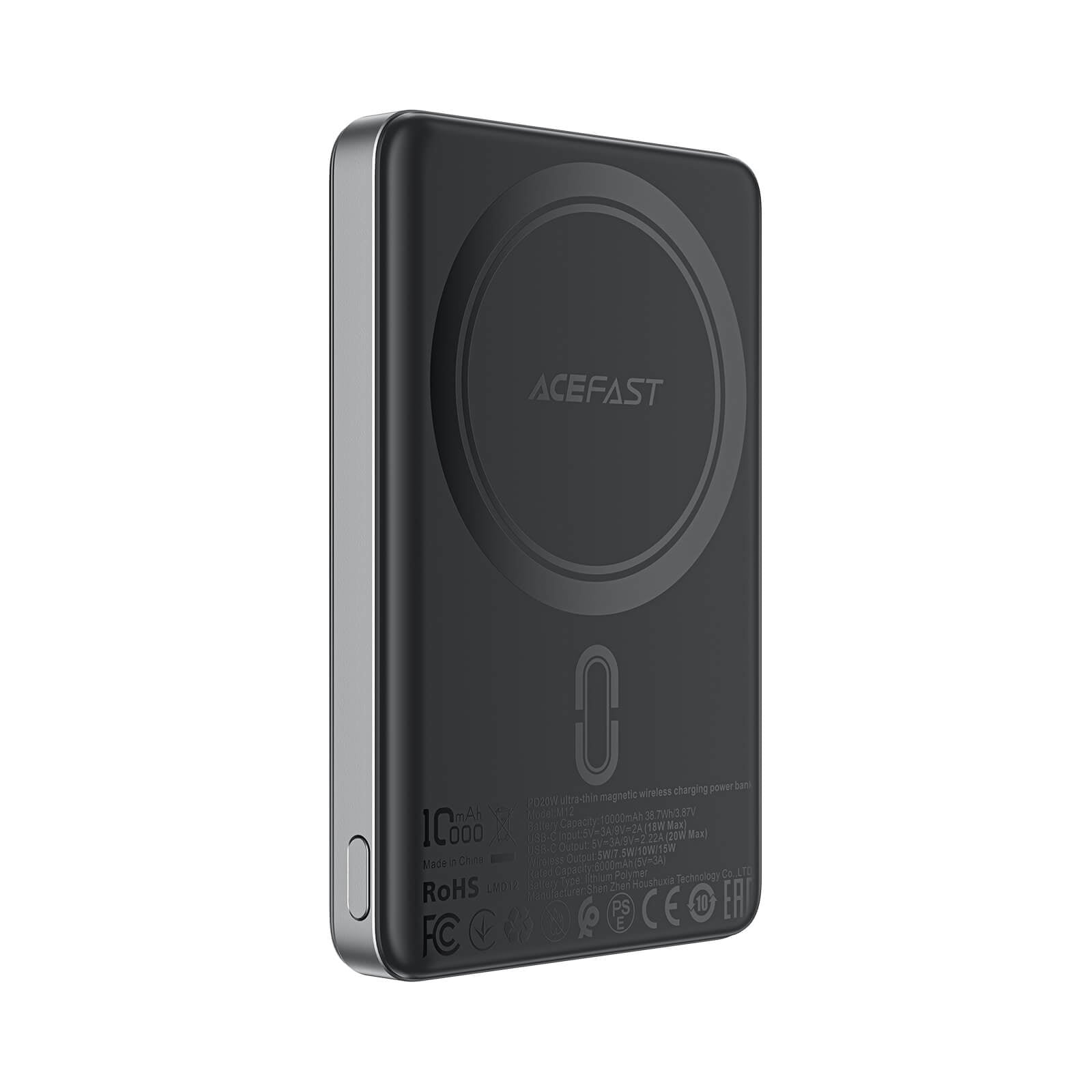 Acefast Ultra Thin PD 20W Magsafe Wireless Power Bank 10000mAh