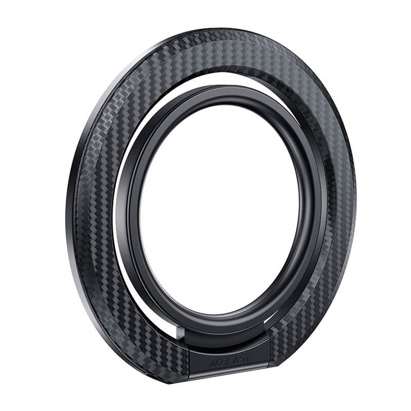 Acefast Ultra Thin Phone Grip 360° Magnetic Metal Ring Phone Stand P1