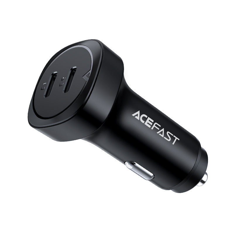 Acefast 72W Dual USB-C Metal Car Charger B2