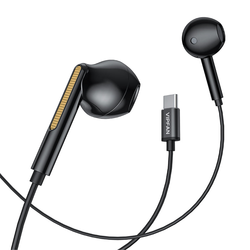 VFAN In-ear Stereo USB C Earphones with Mic M11