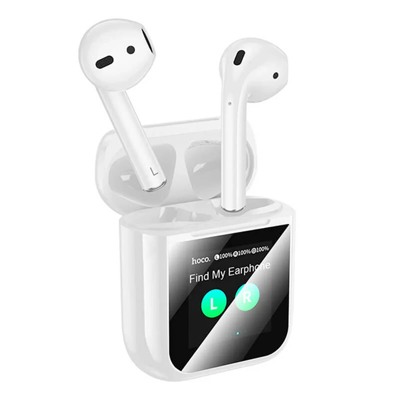 Hoco Wireless TWS Earbuds with LCD Touch Screen Case EW80