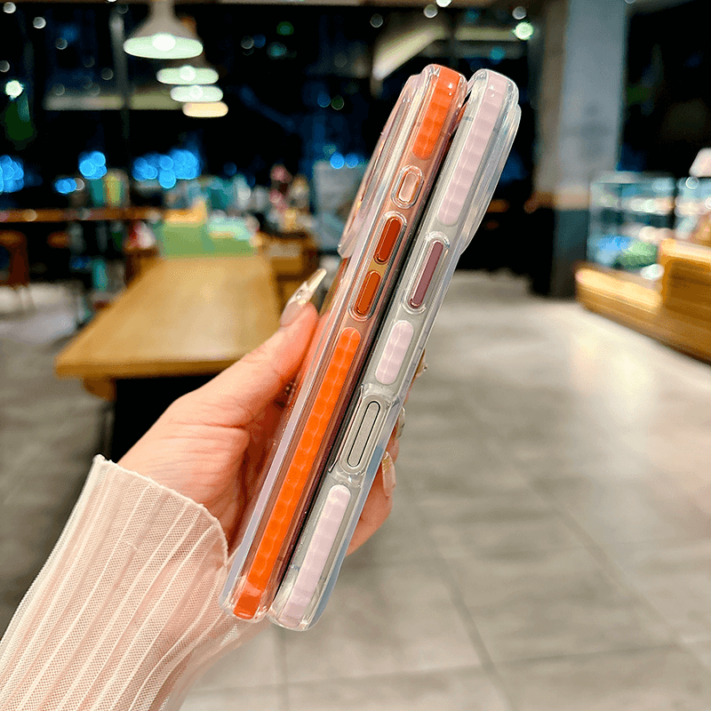 iPhone 17 Pro Max IMD Transparent Airbag Shockproof MagSafe Phone Case