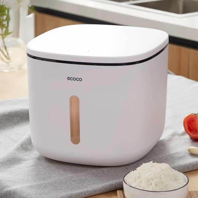 Mobie Airtight Triple Seal Rice Storage Container with Pest Resistant Box E2203