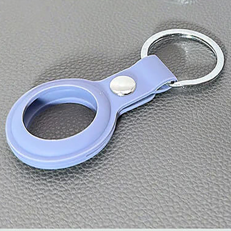 Mobie Apple Air Tag Silicone Holder with Keychain for Kids Pets Luggage
