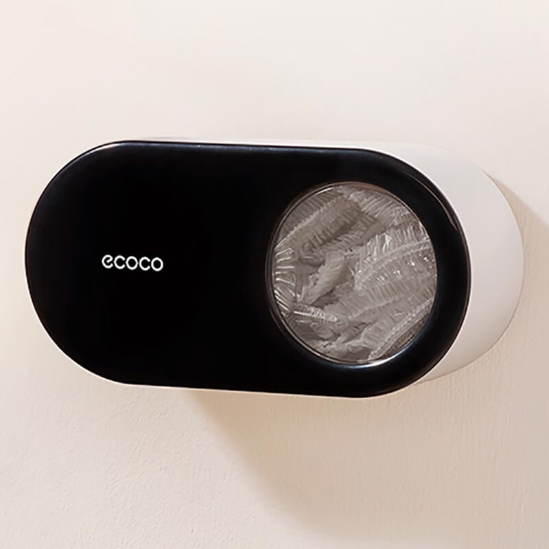 Mobie Cling Film Sleeve Storage Box with 100 Sleeves Dispenser Organizer E24088