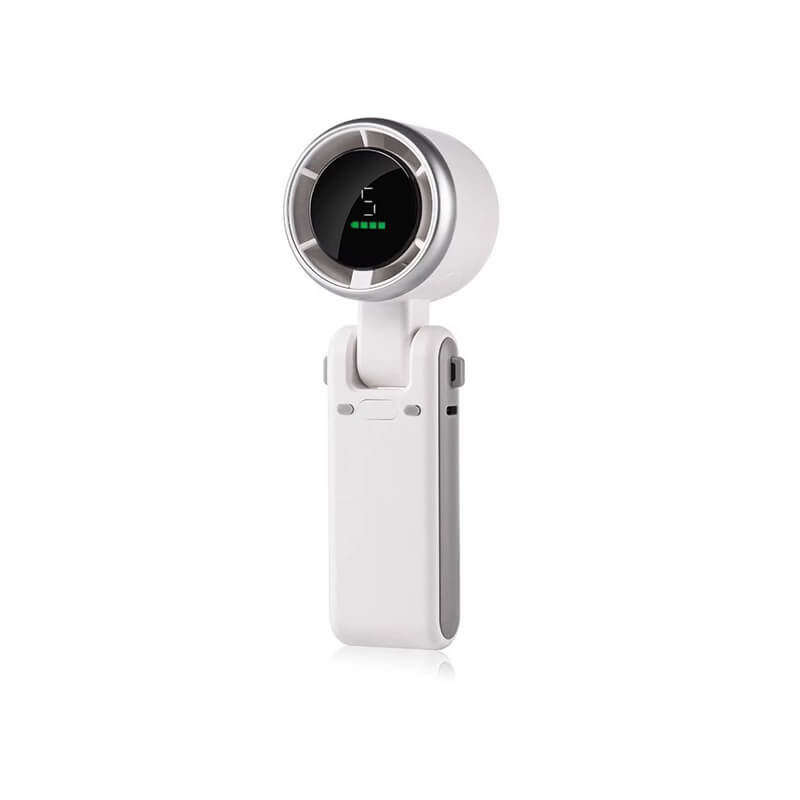 Mobie Compact Handheld 180° Angle Adjustable Turbo Fan with 5 Speed