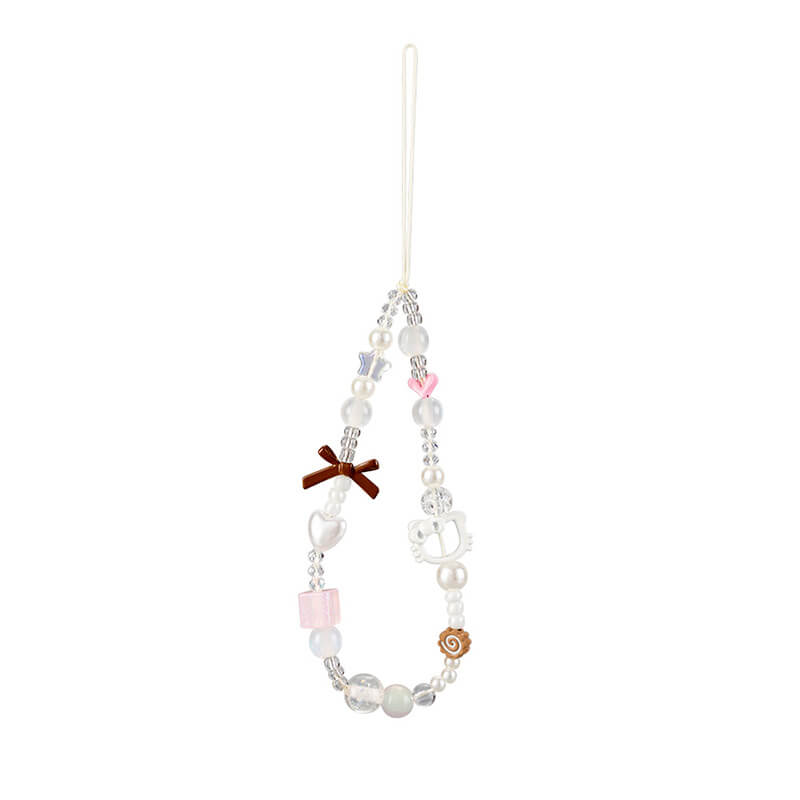 Mobie Cute Cat Phone Chain Anti-Drop Wrist Lanyard 17.5cm