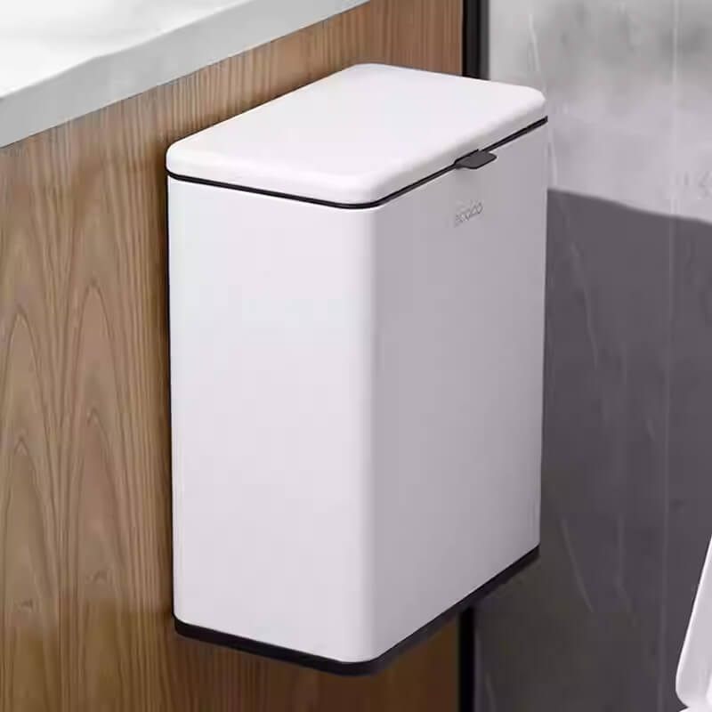 Mobie Double Sided Opening 6L Door Mounted Kitchen Trash Can E25148