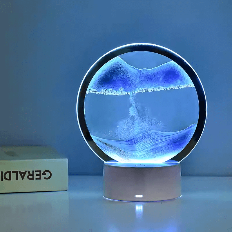 Mobie Fluid Sand Art Lamp Dynamic 3D Motion Night Light