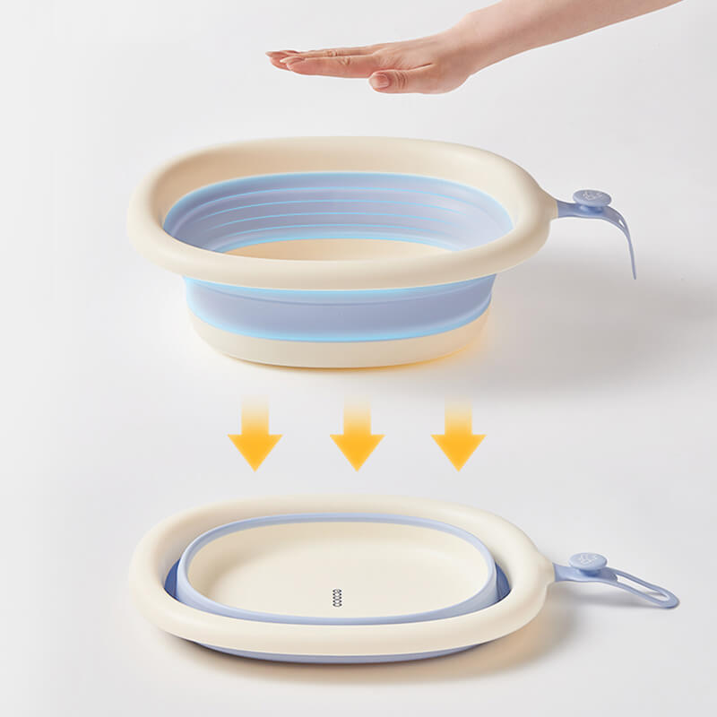 Mobie Foldable Hanging Travel Basin with Stackable Storage E24097