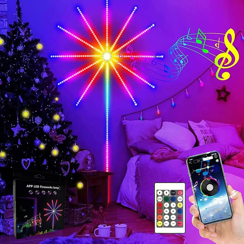 Mobie Smart RGB LED Strip Lights with Music Sync and Firework Effects
