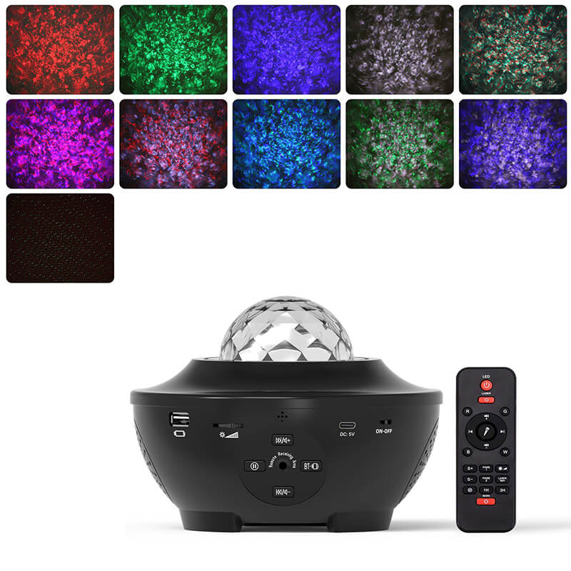 Mobie Star Projector LED Night Light with Music Speaker XK01