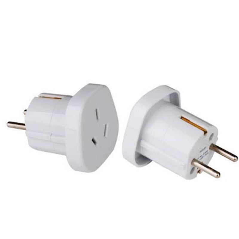 Mobie NZ/AU to EU Plug Adapter CE & SAA Certification P306