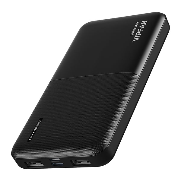 VFAN Dual USB Ultra-thin Power Bank 10000mAh F04