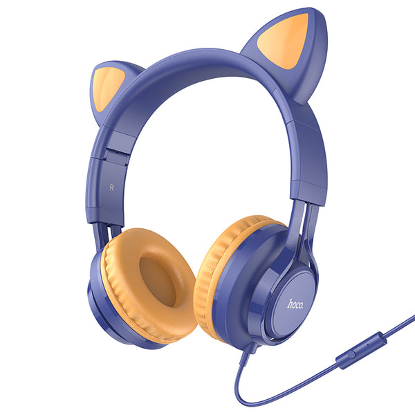 hoco. Dreamy Cat Ear Headphones with Microphone W36