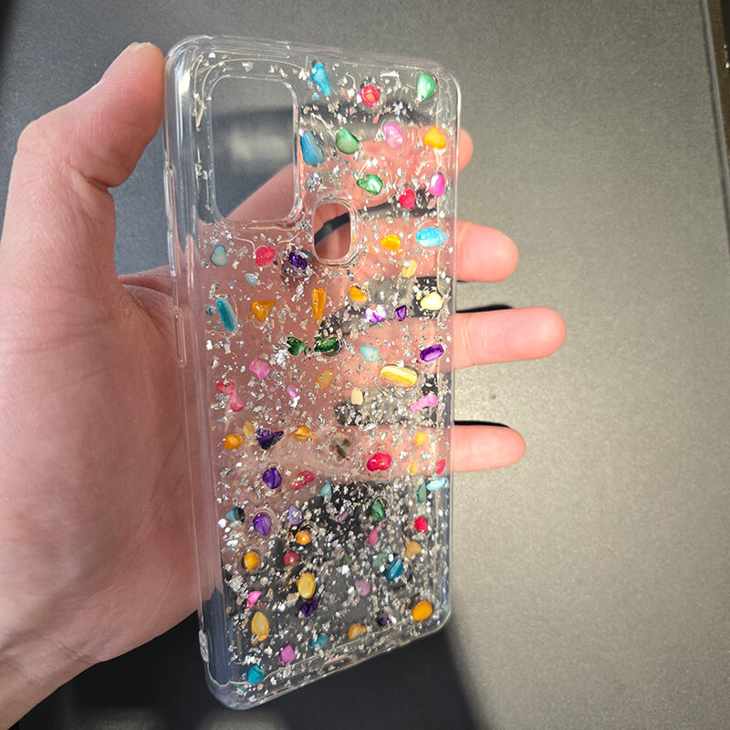 Samsung Galaxy A21s 2020 Blink Stone Back Shockproof Case