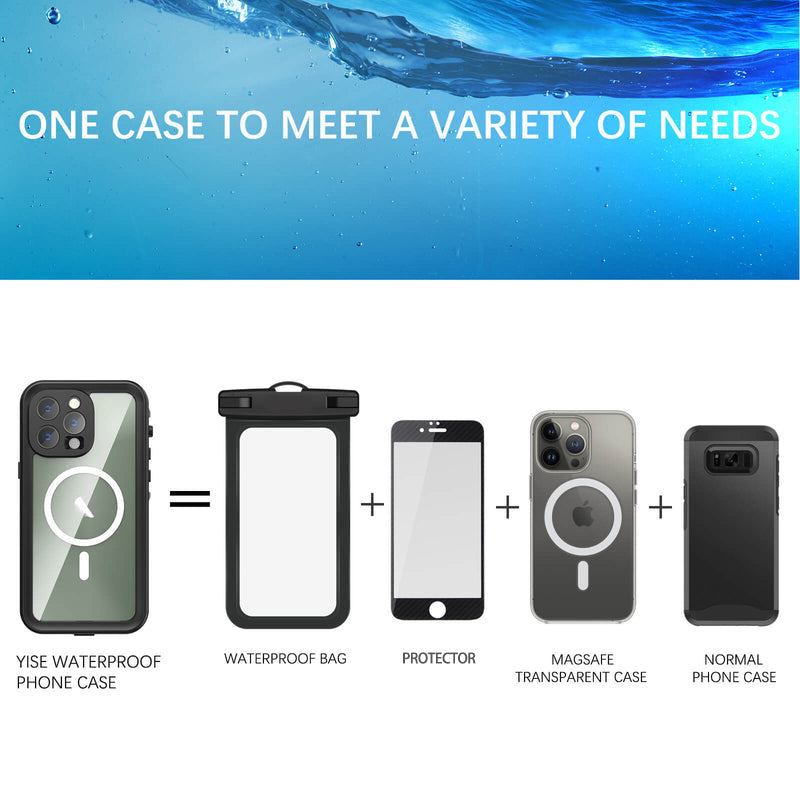 iPhone 16 Plus Redpepper IP68 Waterproof Anti-Fall 2M Submersion Magsafe Ultimate Protection Case